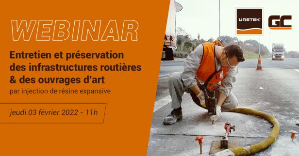 WEBINAR URETEK® : Entretien d'infrastructures routières et ouvrages d'art