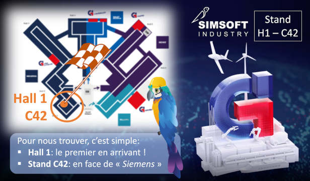 SIMSOFT INDUSTRY au salon Global Industry 2021