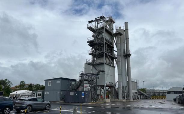 Une nouvelle usine d’enrobée à Estrées-Saint-Denis