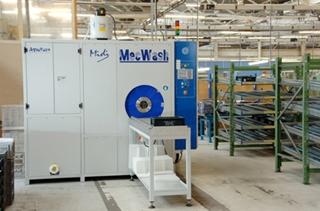 EQUIPEMENT DE DEGRAISSAGE LESSIVIELLE EN MONOCHAMBRE MECWASH