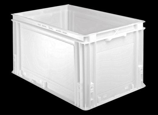 Caisse plastique alimentaire Athena 60 litres 600x400