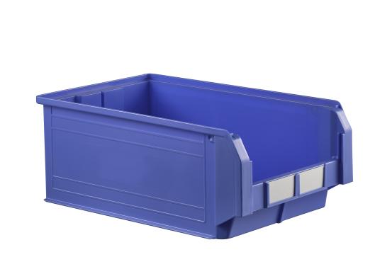 Bac plastique ? bec 28 litres bleu