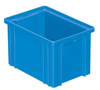 Caisse plastique gamme CP 3.6 litres bleu