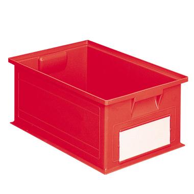 Caisse plastique 27 litres rouge