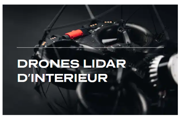 Drone LiDAR d'intérieur Elios 3