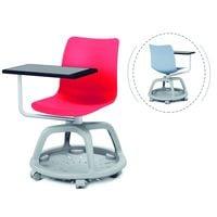 Lot de 2 chaises de formation rouge