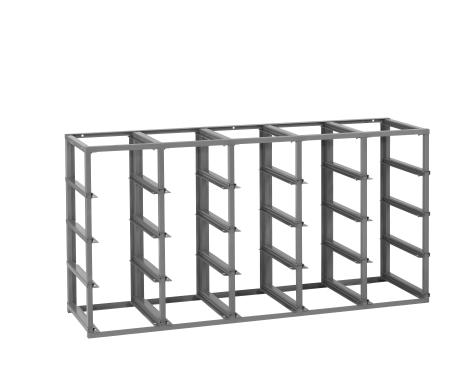 B?ti vide pour rack de rangement 20 postes 27/28 litres