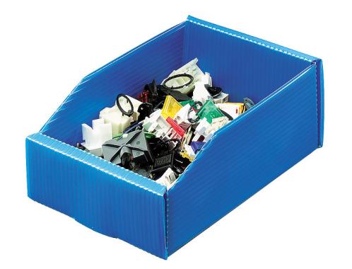 Bac plastique 1.5 litres IsyBox bleu