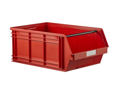 Bac plastique ? bec 88 litres rouge