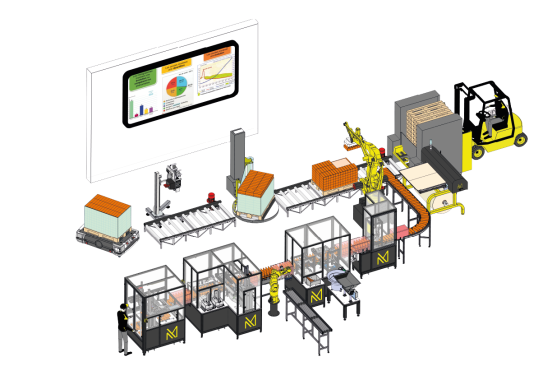 CONCEPTION ET FABRICATION DE FIN DE LIGNE MODULAIRE SUR MESURE 