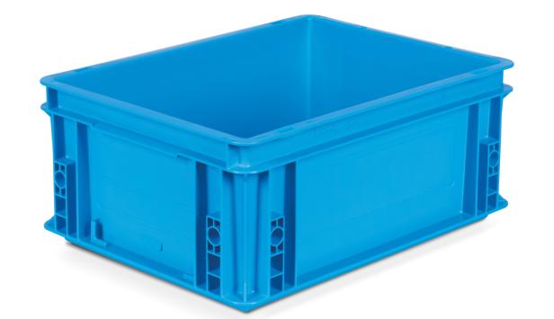 Caisse plastique Ath?na Bleu Turquoise 15 litres