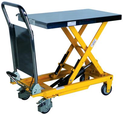 Table ?l?vatrice mobile simple ciseaux charge 500 kg