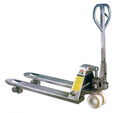 Transpalette inox alimentaire charge 2000 kg