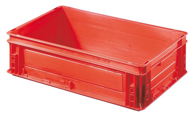 Caisse plastique Ath?na coloris rouge 30 litres