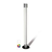 TUBLIGHT B H 1860 mm sur embase éclairage led multi couleurs recto/verso