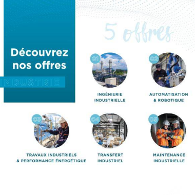 5 offres pour les industriels