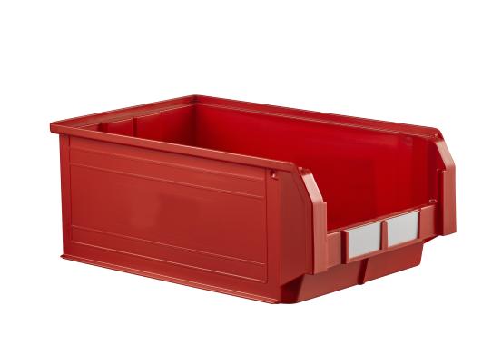 Bac plastique ? bec 28 litres rouge