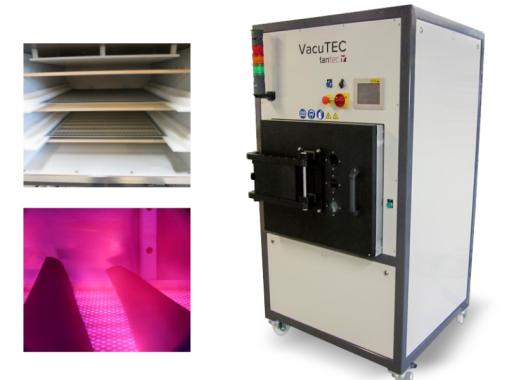 AMG Solution - VacuTEC 5050, traitement de surface plasma sous vide de grandes séries