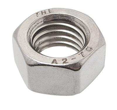 Ecrou hexagonal (HU) - Inox A2