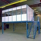 Mezzanine pour atelier