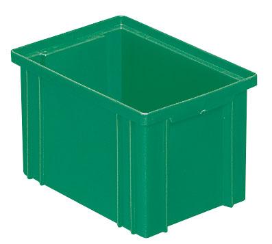 Caisse plastique 3.6 litres vert