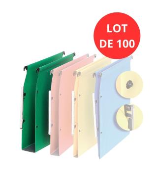 Dossier suspendu fond L.30 mm coloris vert