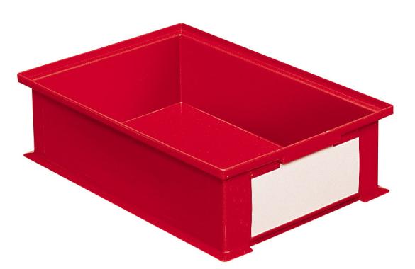 Caisse plastique 16.2 litres rouge