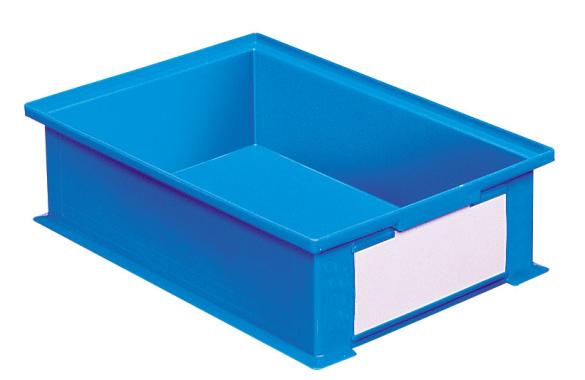 Caisse plastique 16.2 litres bleu