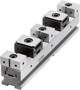 Systèmes de bridage multiple avec mors de serrage double face Mors fixe ES