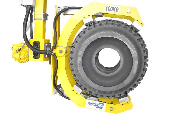 INGENITEC - Pinces de manipulation de roues par serrage pneumatique