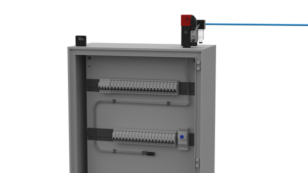 Kit Climatiseur préassemblé à effet VORTEX NOVACOM pour armoire électrique