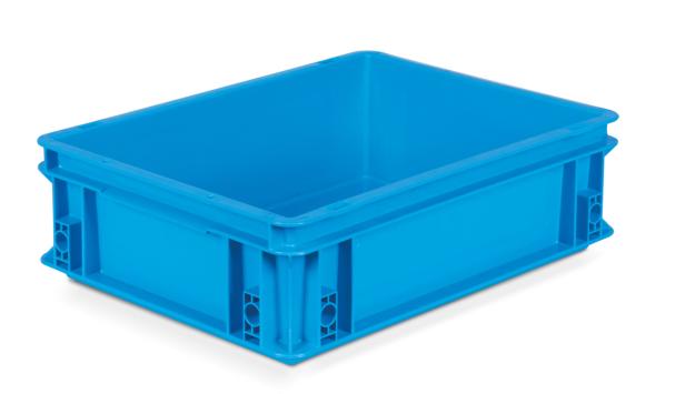 Caisse plastique Ath?na Bleu Turquoise 10 litres