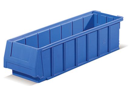 Bac tiroir plastique Multibox bleu L.120 x P.400 mm