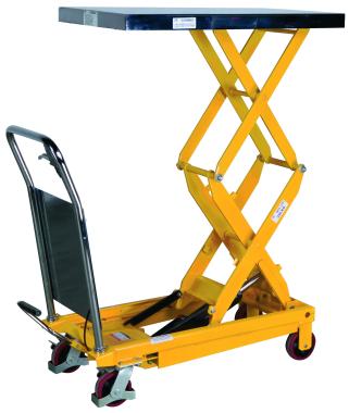 Table ?l?vatrice double ciseaux mobile charge 350 kg