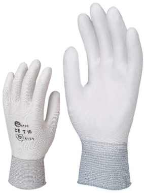 GANTS BLANCS POUR TRAVAIL DE PRÉCISION