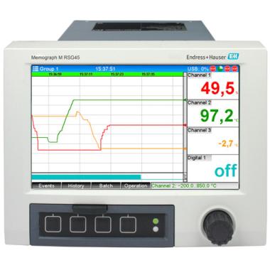 Graphic data manager Memograph M RSG45