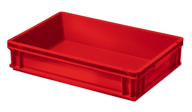 Caisse plastique Ath?na coloris rouge 20 litres