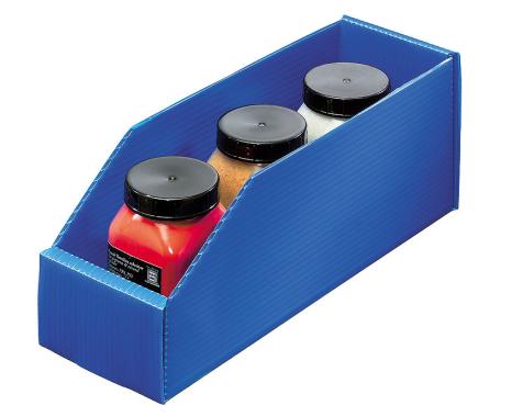 Bac plastique Isybox 2.5 litres bleu