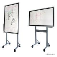 E-PAPERBOARD A digital 55'' fixation murale