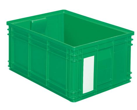 Caisse plastique 85 litres vert