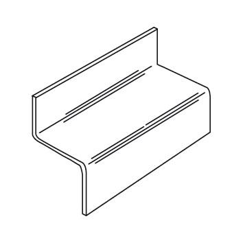 Taquet de but?e de platelage agglom?r? pour Palstar L.200 mm