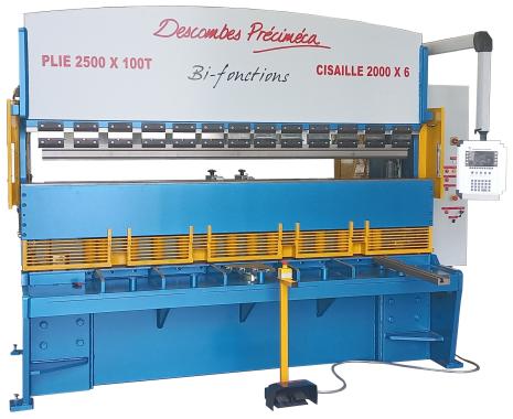 COMBI CISAILLE/PRESSE en 2 versions : 2M et 3M