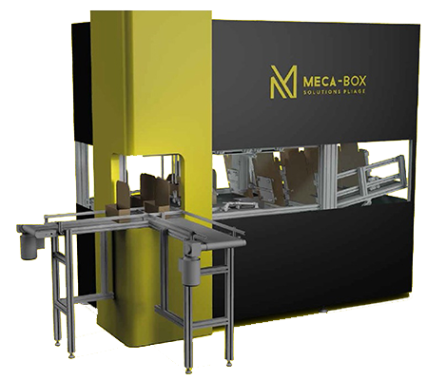 MACHINE FORMEUSE DE CARTONS ET LIGNE DE CONDITIONNEMENT