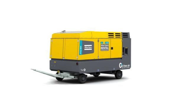 ATLAS COPCO - Location - Compresseur thermique PTS 800 T4F - 100% exempt d'huile