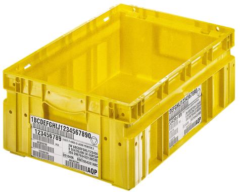 Caisse plastique ODETTE 600x400xh.320 mm 76 litres