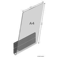 Lot de 2 LEANFLASH PLANNING A4 magnétique