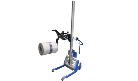 INGENITEC - Chariot de manutention de bobine avec retournement à 90°