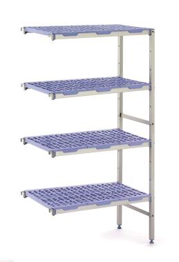 Rayonnage alimentaire - Kit suivant - H.1750 x L.1412 x P.500 mm