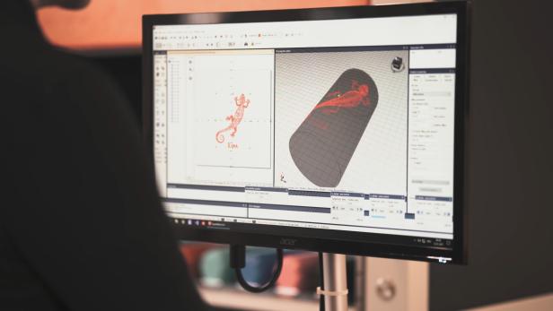 Speedmarker 3D : Le tourne cylindre virtuel le plus productif.